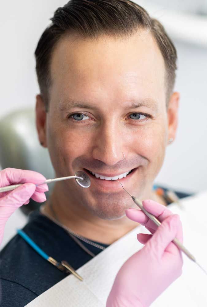 marina del rey dentist patient model smiling