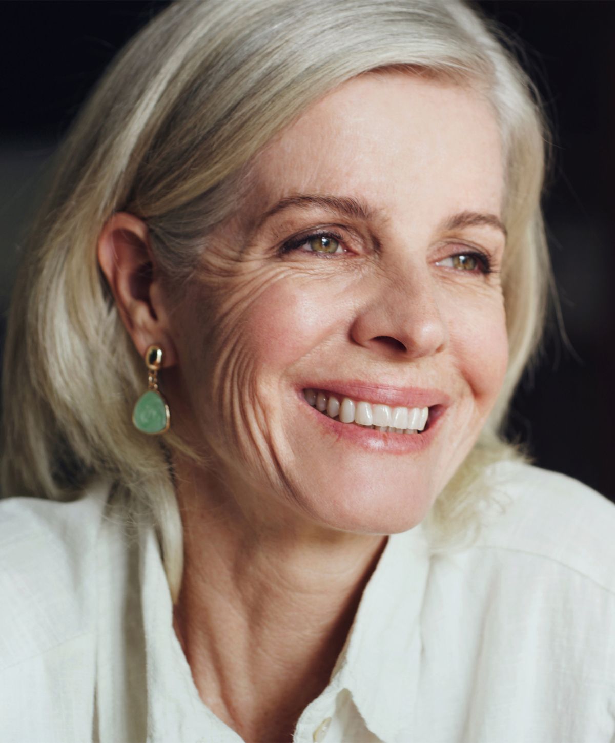 marina del rey longevity dentistry model with white hair