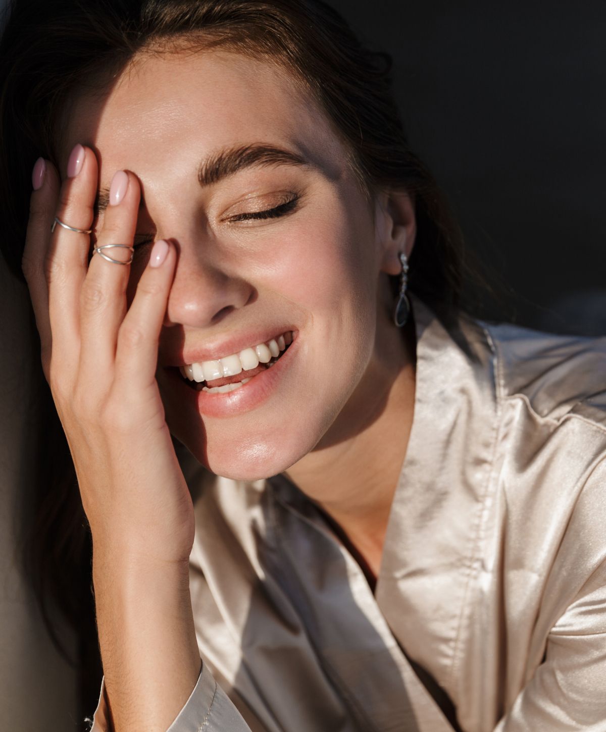 marina del rey teeth cleaning model smiling